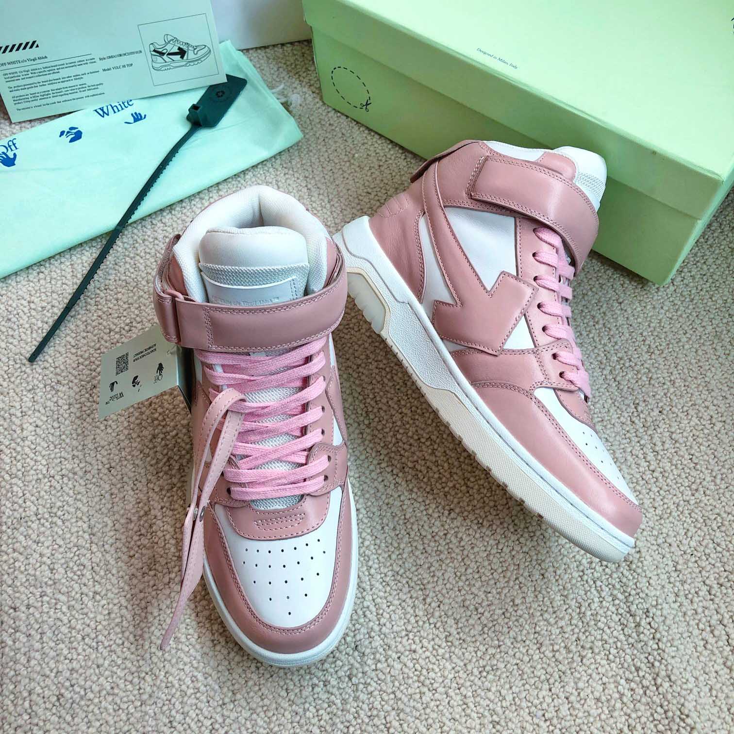 Off White Out Of Office Mid Top Sneaker - DopestKickz