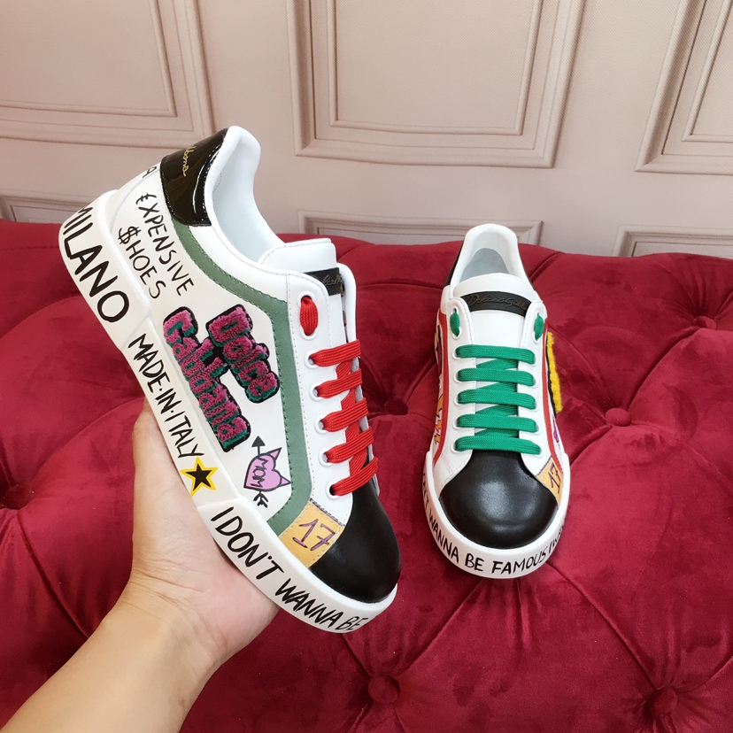 Dolce & Gabbana Portofino 'Emis Killa' Sneakers - DopestKickz