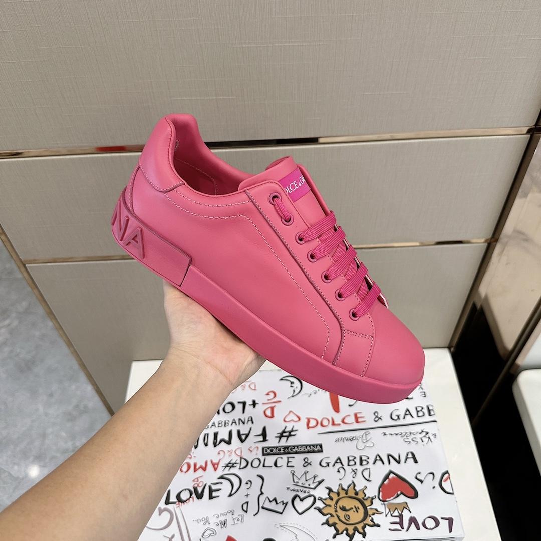 Dolce & Gabbana Embossed Logo Sneakers - DopestKickz