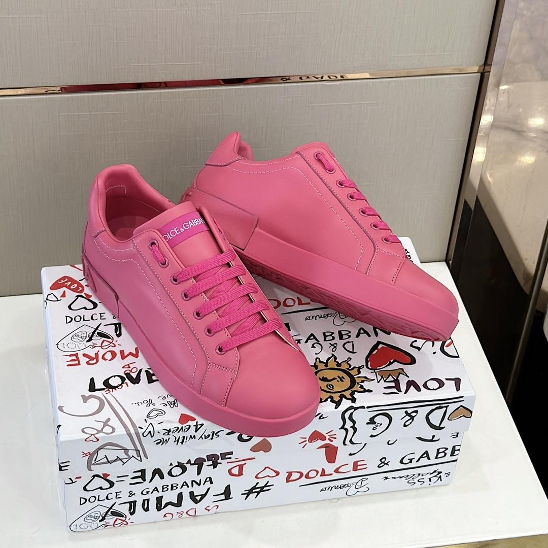 Dolce & Gabbana Embossed Logo Sneakers - DopestKickz