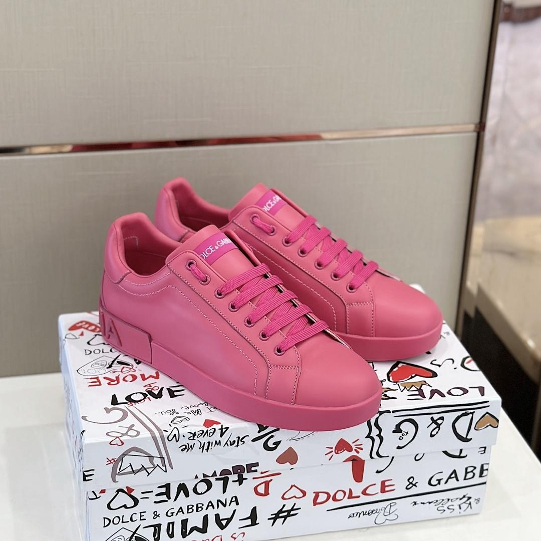 Dolce & Gabbana Embossed Logo Sneakers - DopestKickz