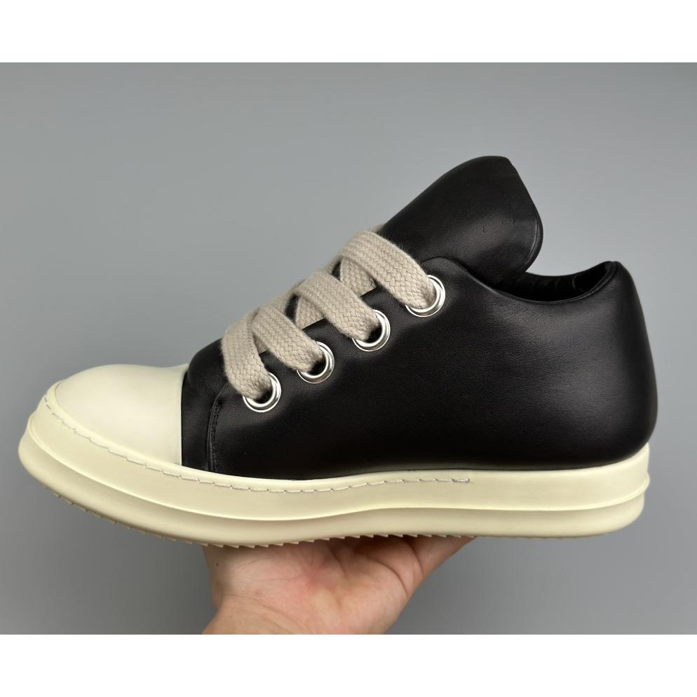 Rick Owens Lace-up Low-top Sneakers  - DopestKickz
