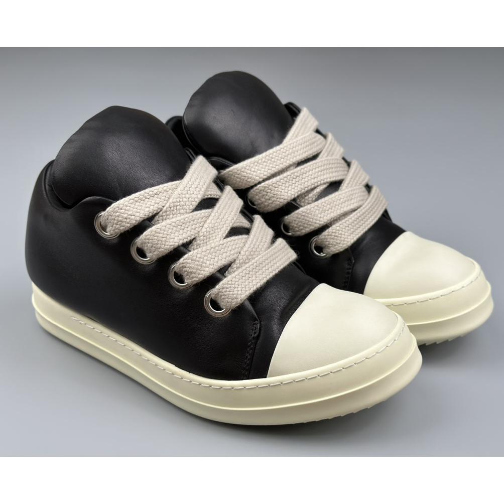 Rick Owens Lace-up Low-top Sneakers  - DopestKickz