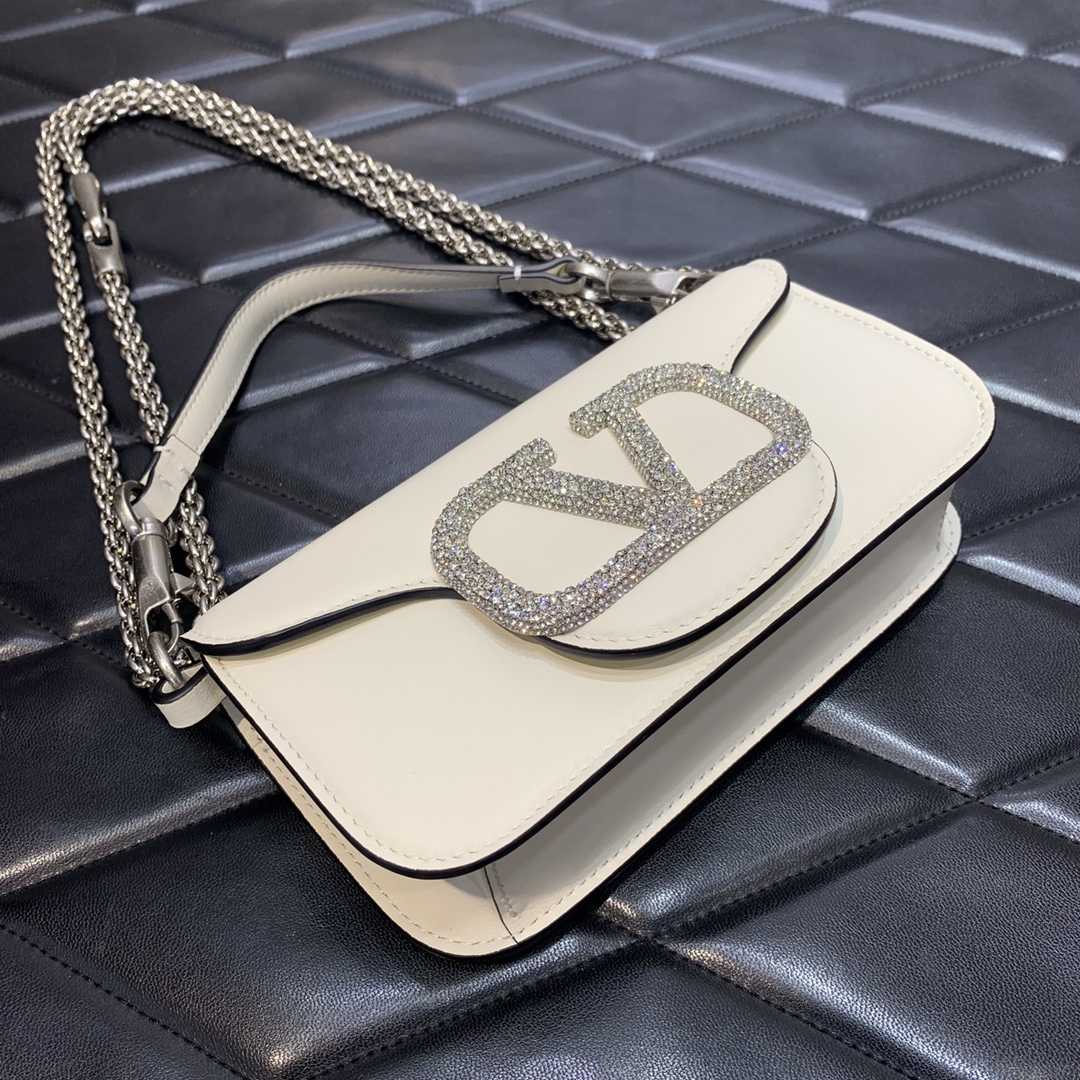 Valenti Locò Small Shoulder Bag With Jewel Logo - DopestKickz