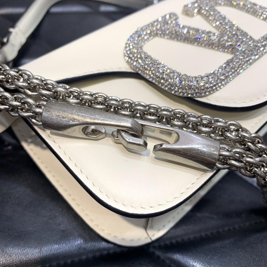 Valenti Locò Small Shoulder Bag With Jewel Logo - DopestKickz