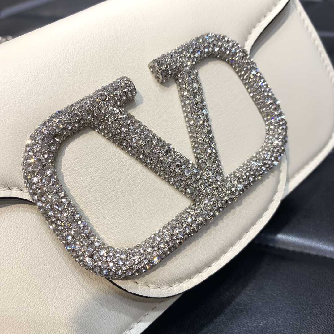 Valenti Locò Small Shoulder Bag With Jewel Logo - DopestKickz