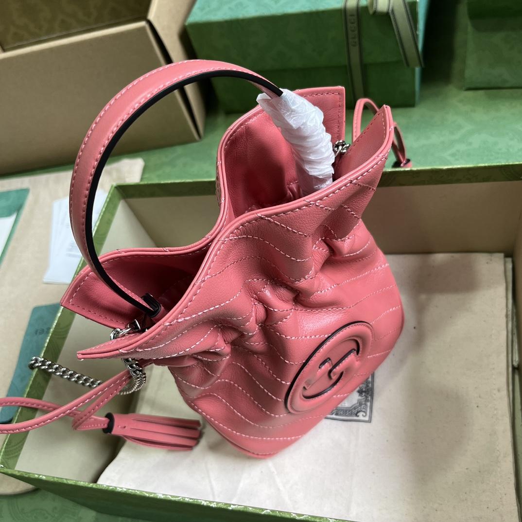 Gucci Blondie Mini Bucket Bag - DopestKickz