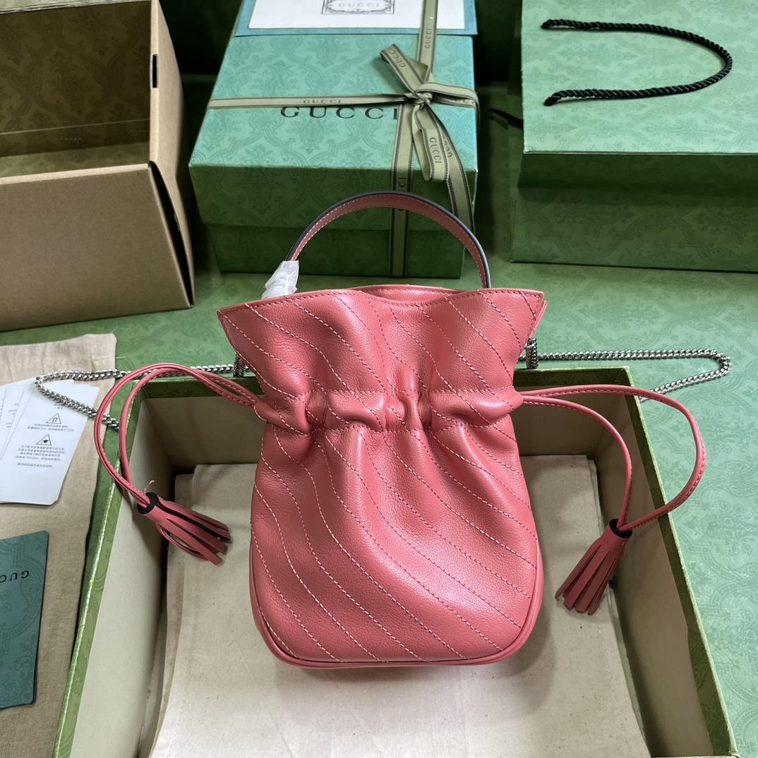 Gucci Blondie Mini Bucket Bag - DopestKickz