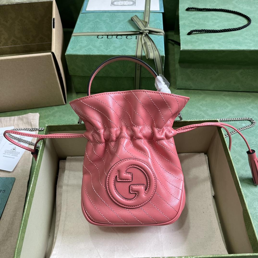 Gucci Blondie Mini Bucket Bag - DopestKickz