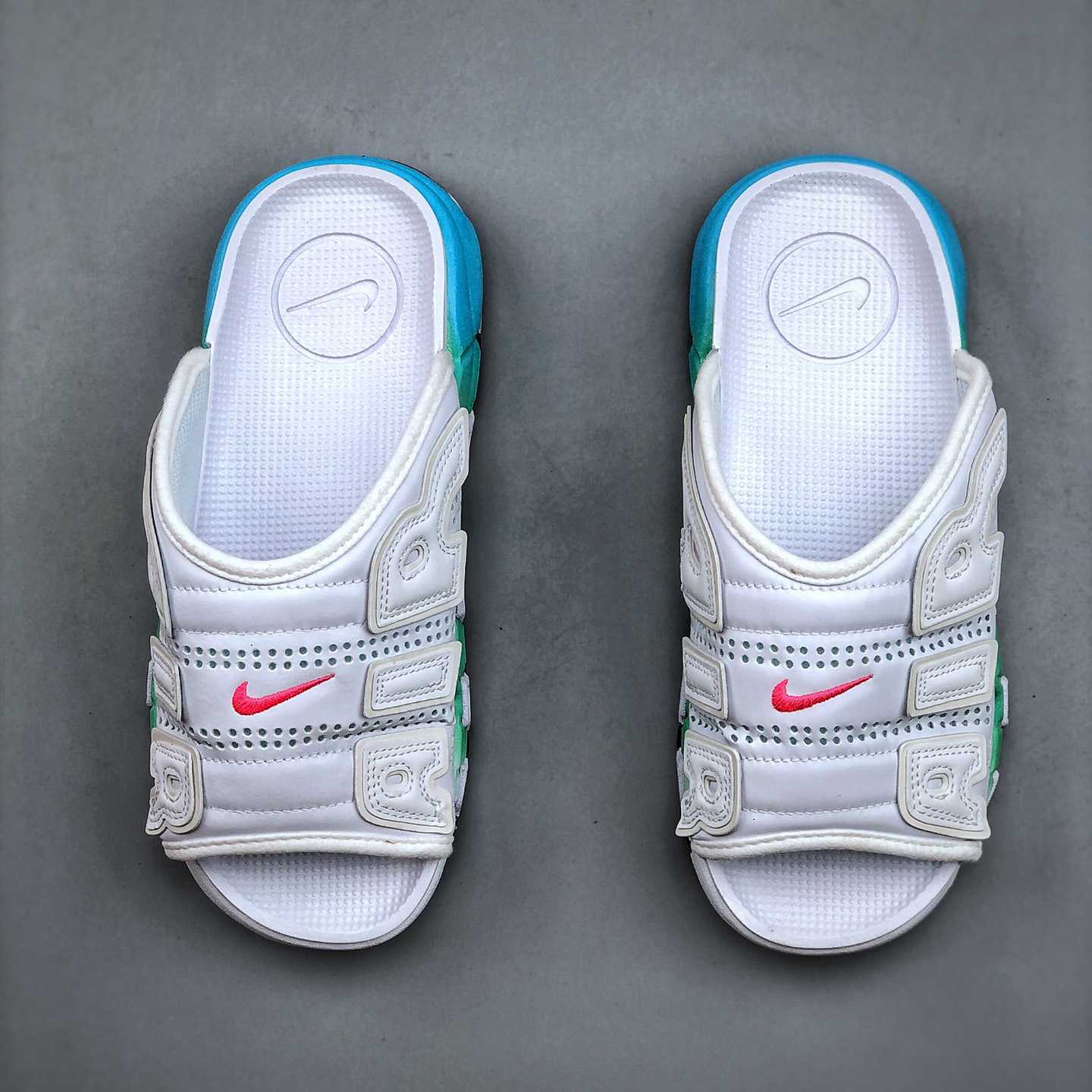 Nike Air More Uptempo Slide   FN3437 161 - DopestKickz