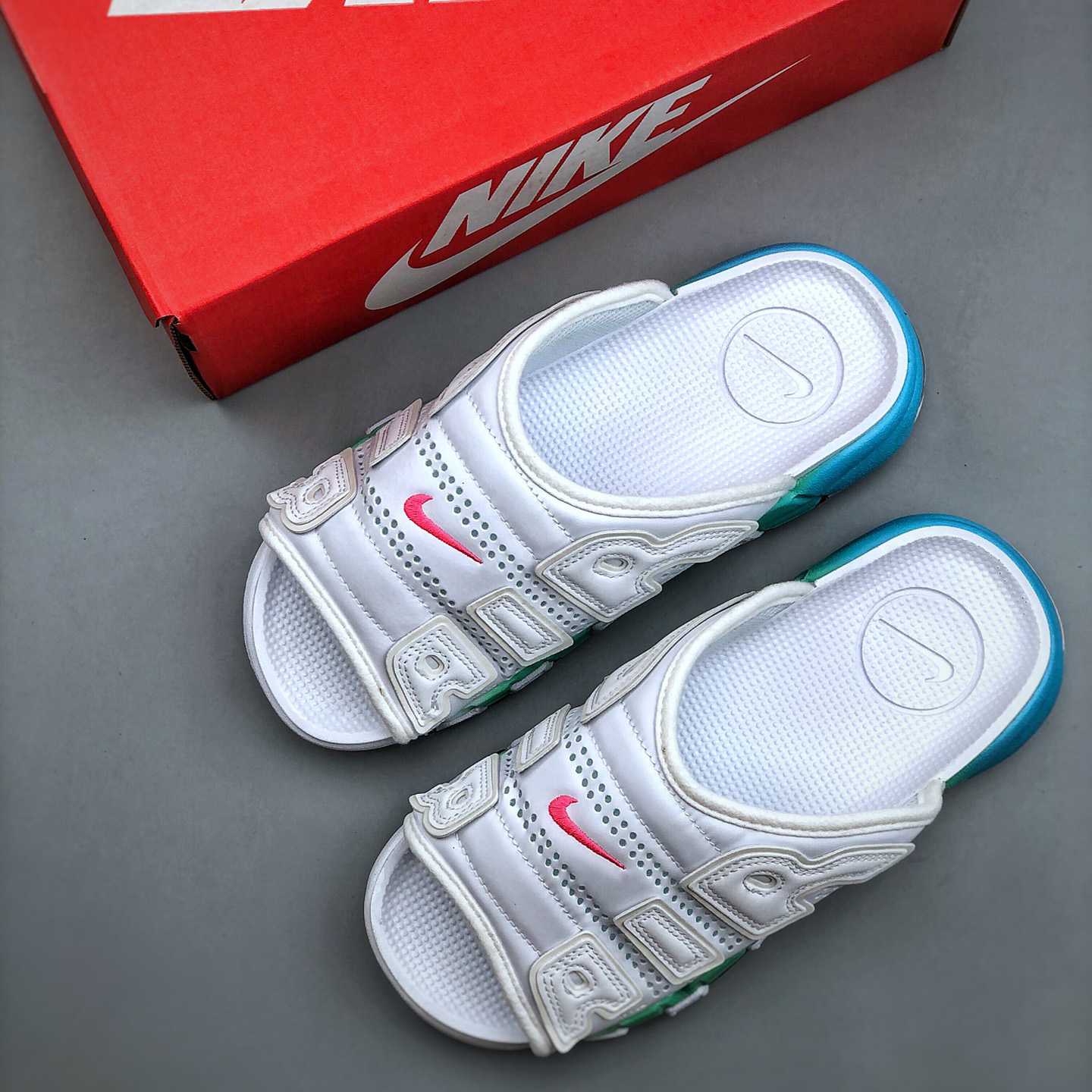 Nike Air More Uptempo Slide   FN3437 161 - DopestKickz