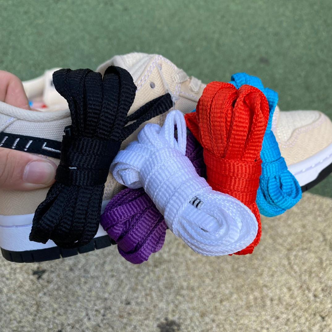 Albino & Preto x Nike Dunk SB Low Sneakers       FD2627-200 - DopestKickz