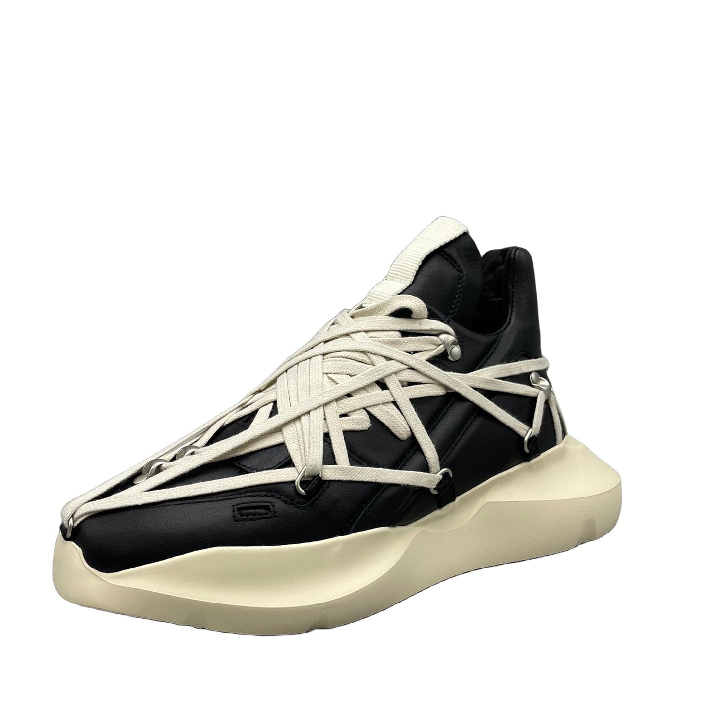 Rick Owens Geth Chunky High-top Sneakers - DopestKickz