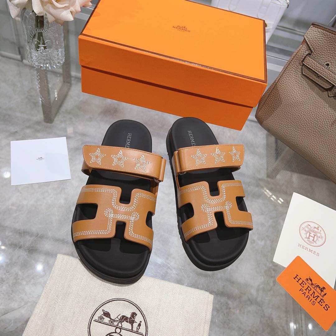 Hermes Chypre Sandal - DopestKickz