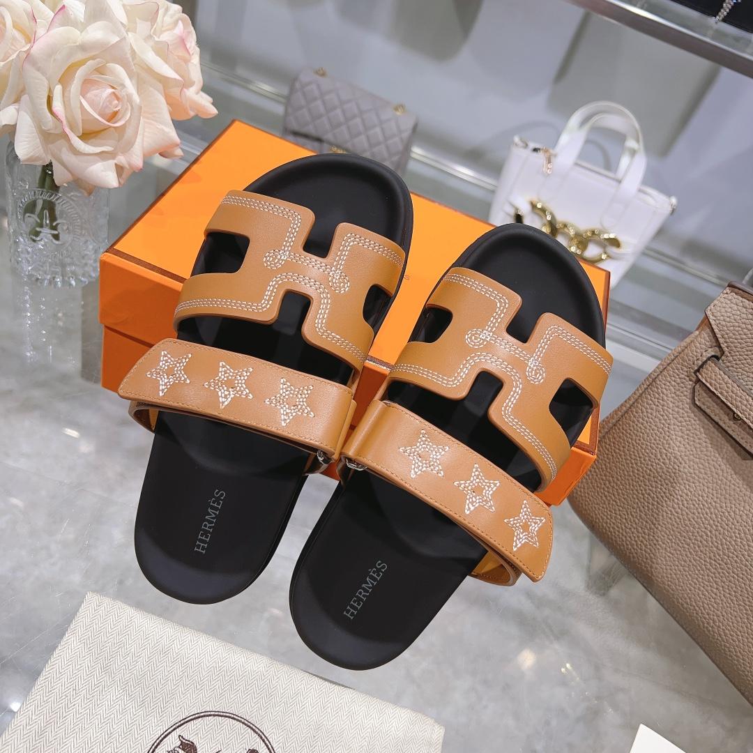 Hermes Chypre Sandal - DopestKickz