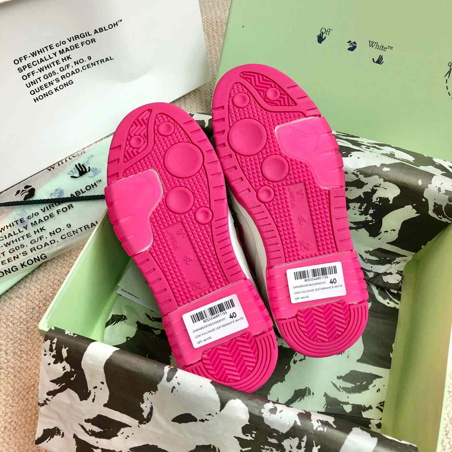 Off White Out Of Office Calf Leather Sneaker - DopestKickz