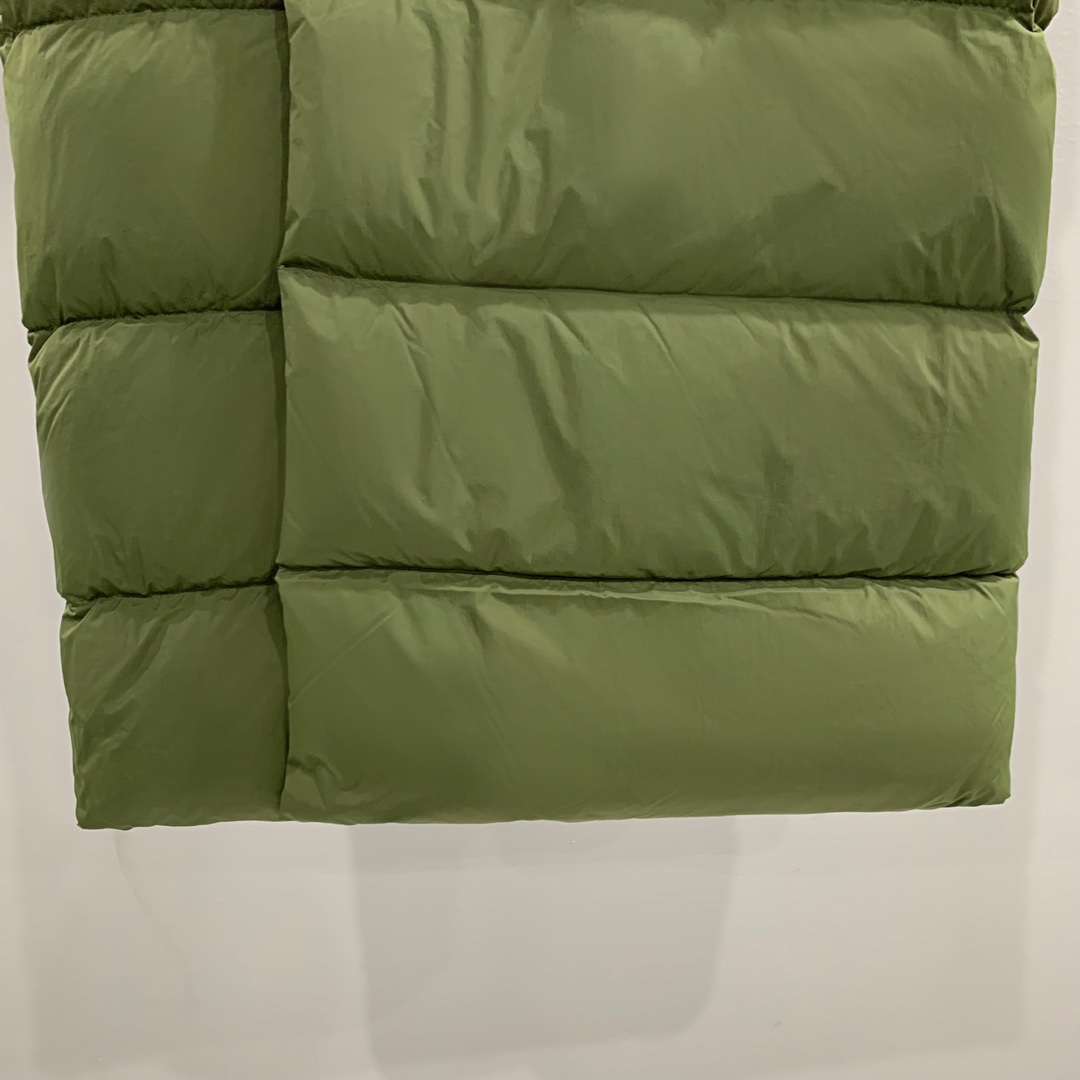 Rick Owens Green Padded Down Vest - DopestKickz