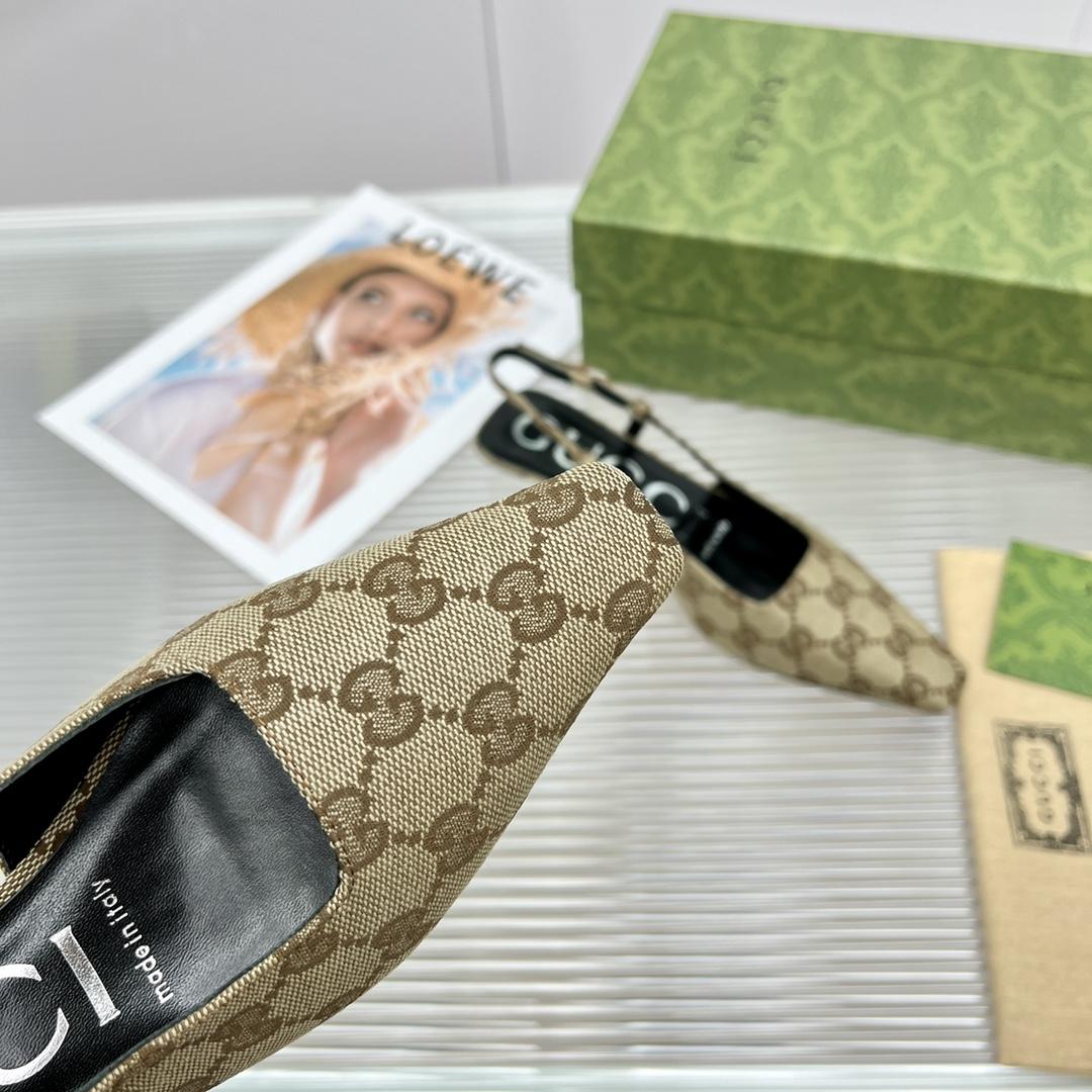 Gucci Women's GG Slingback Pump - DopestKickz