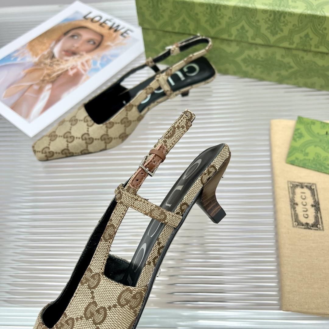 Gucci Women's GG Slingback Pump - DopestKickz