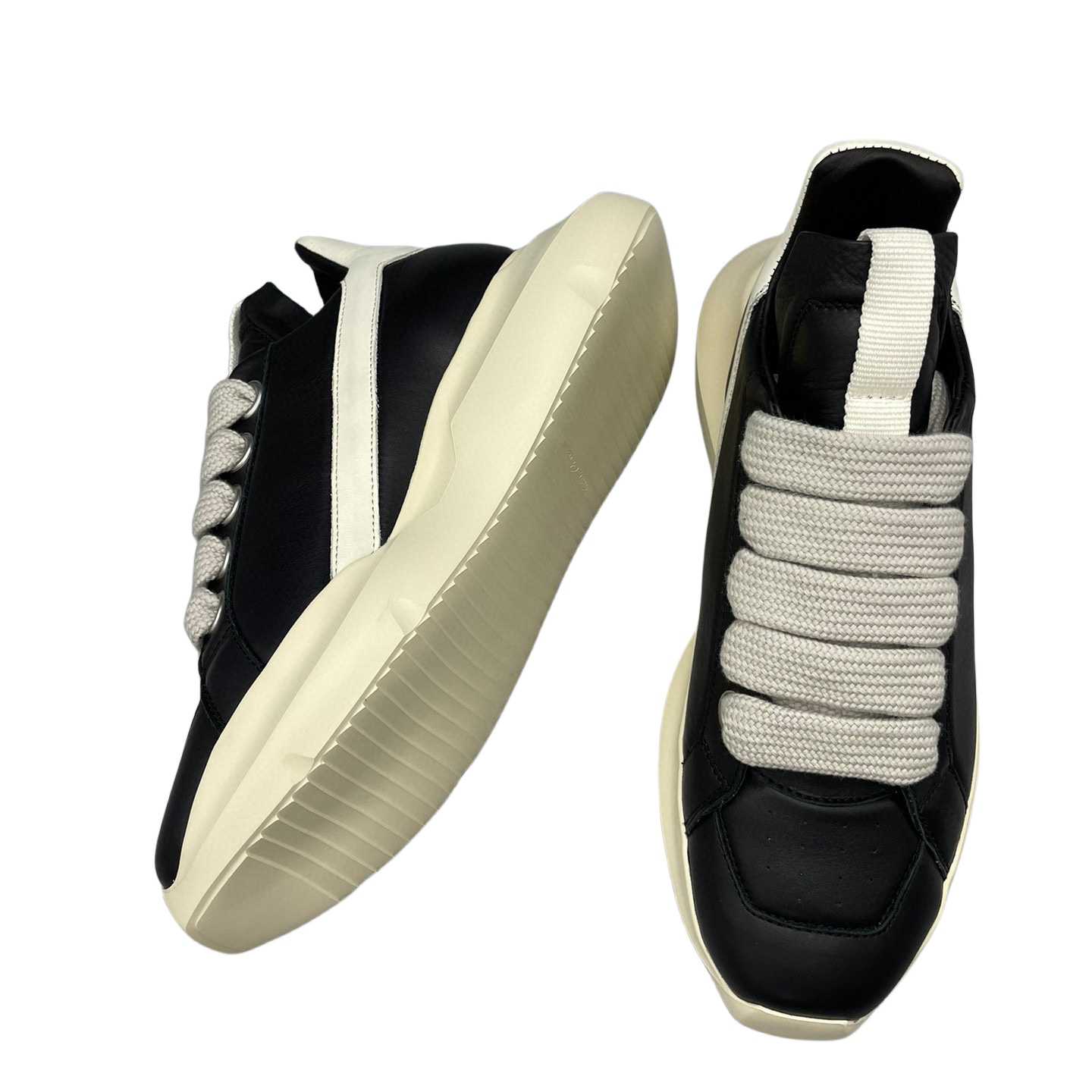 Rick Owens Geth Chunky High-top Sneakers - DopestKickz