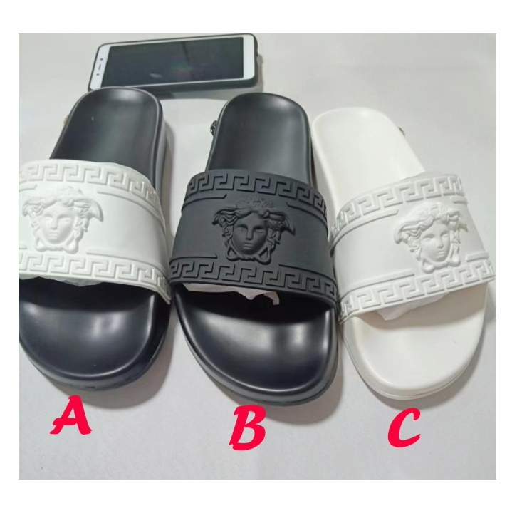 Versace Medusa Slides   - DopestKickz