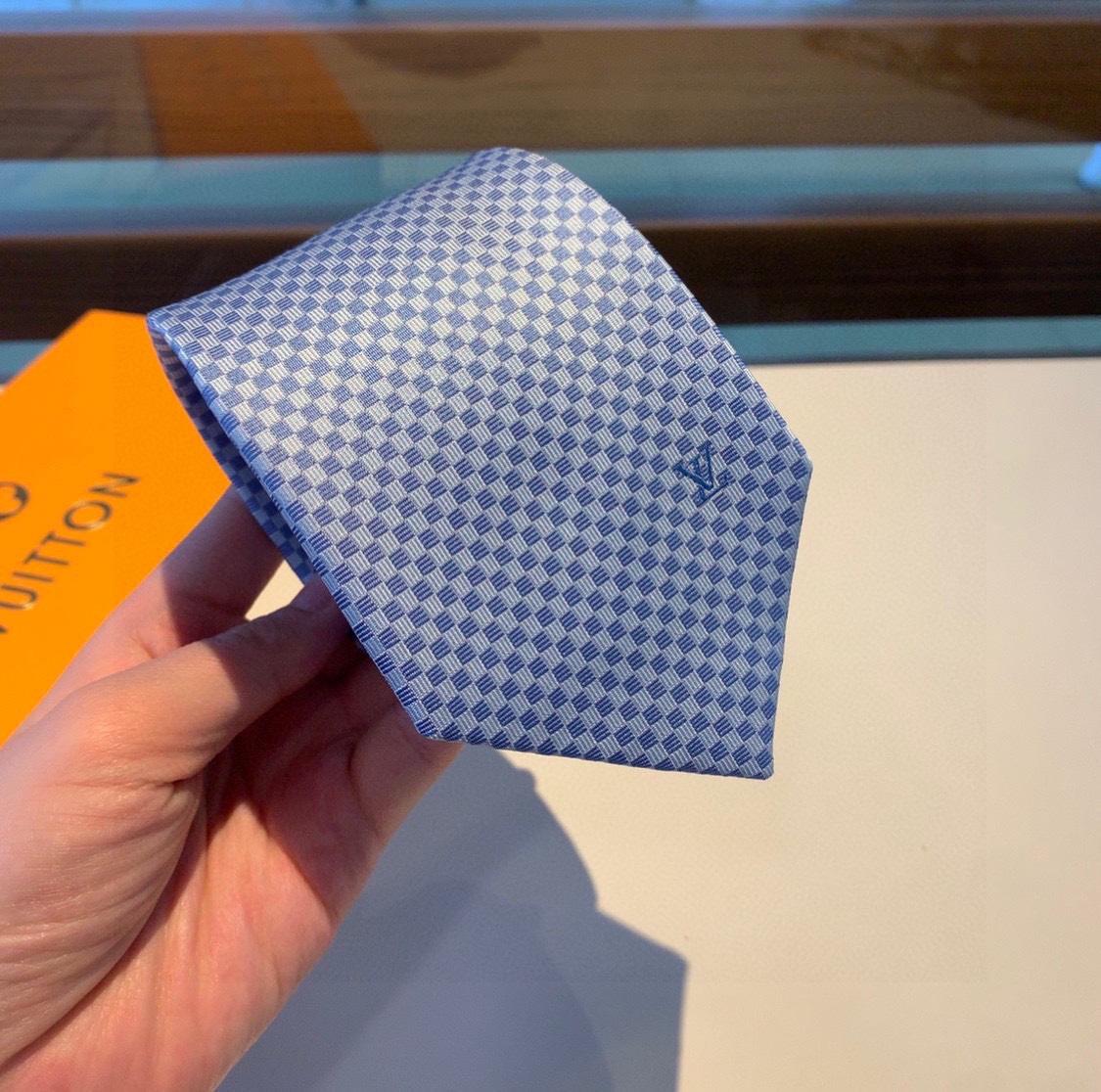 Louis Vuitton Micro Damier Tie - DopestKickz