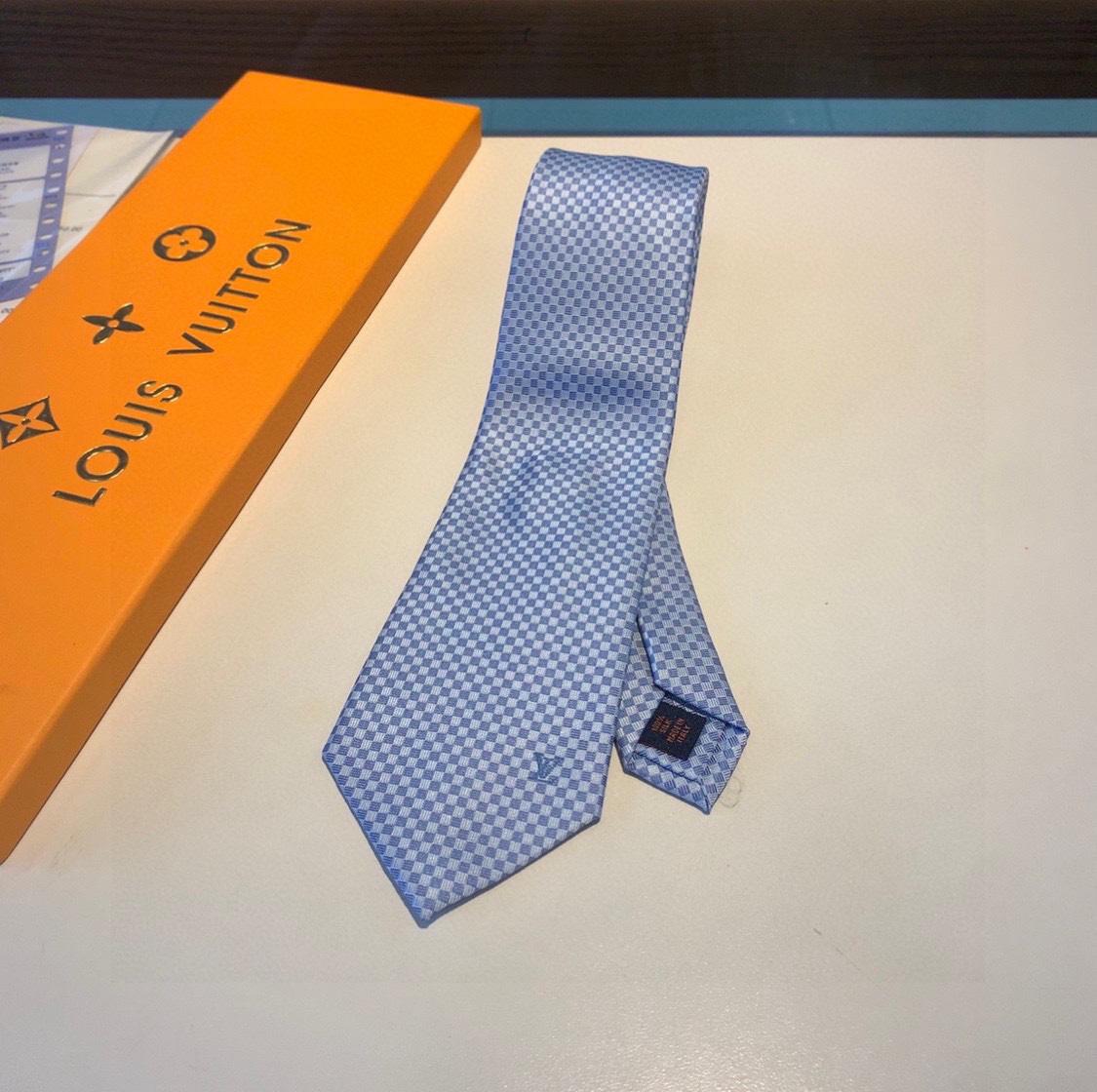 Louis Vuitton Micro Damier Tie - DopestKickz