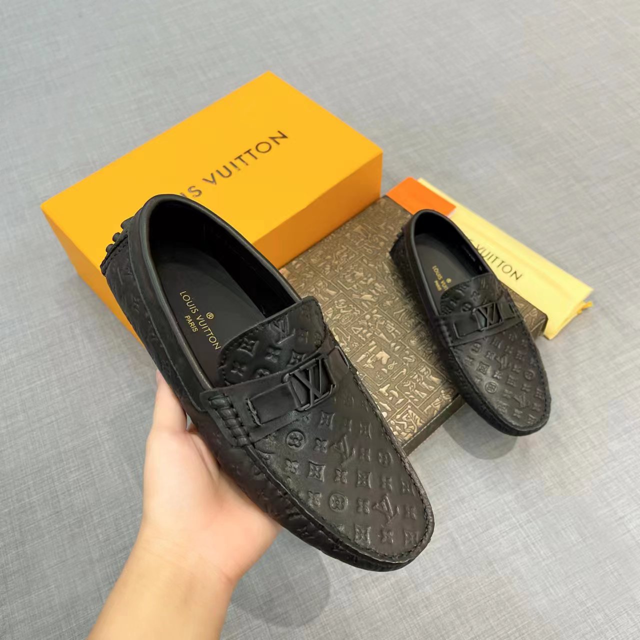 Louis Vuitton Hockenheim Moccasin (upon uk size)   - DopestKickz