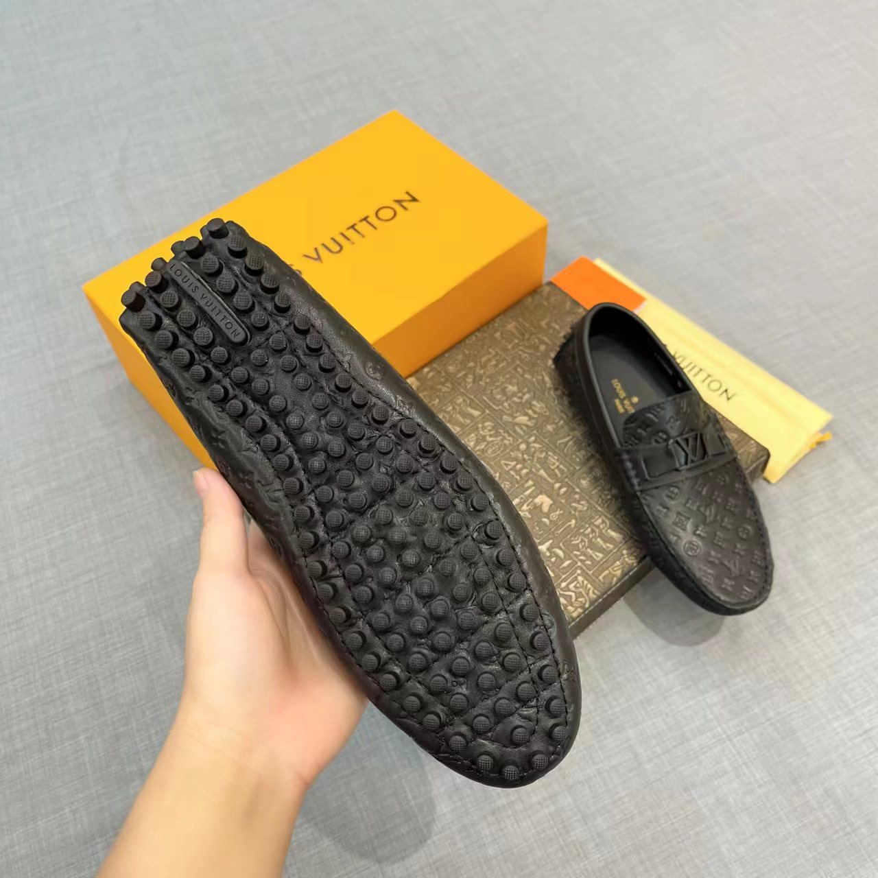 Louis Vuitton Hockenheim Moccasin (upon uk size)   - DopestKickz