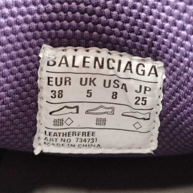 Balenciaga 3XL Sneaker In Purple - DopestKickz