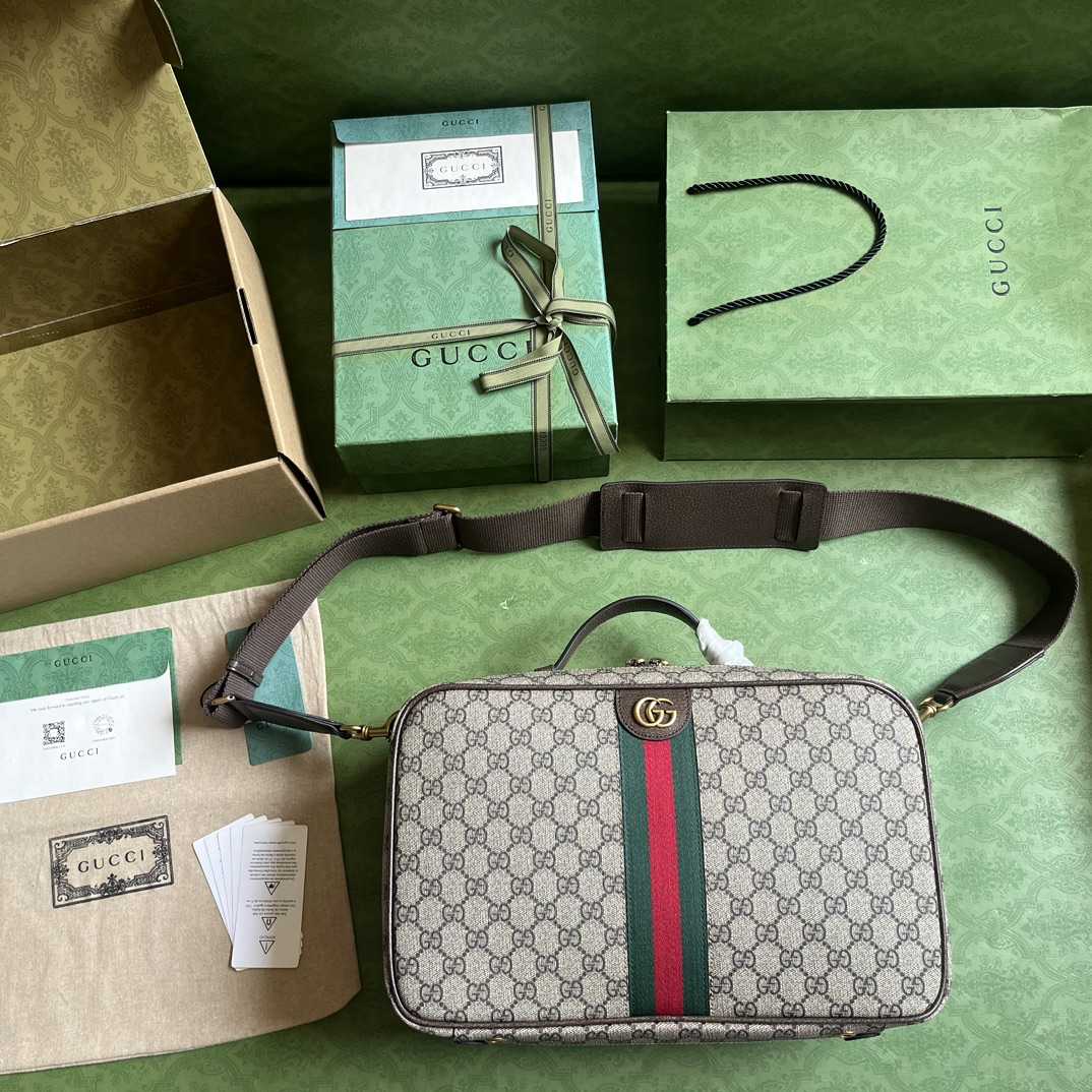 Gucci Savoy Shoe Case  (22x 36x 16cm) - DopestKickz