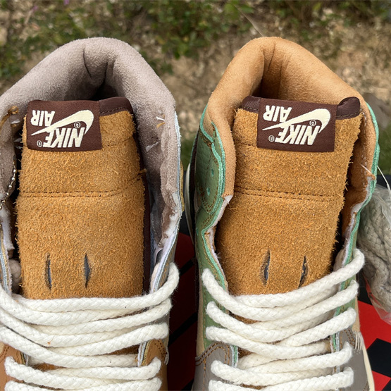 Zion Williamson x Air Jordan 1   OG “Voodoo” Sneaker    DZ7292-100 - DopestKickz