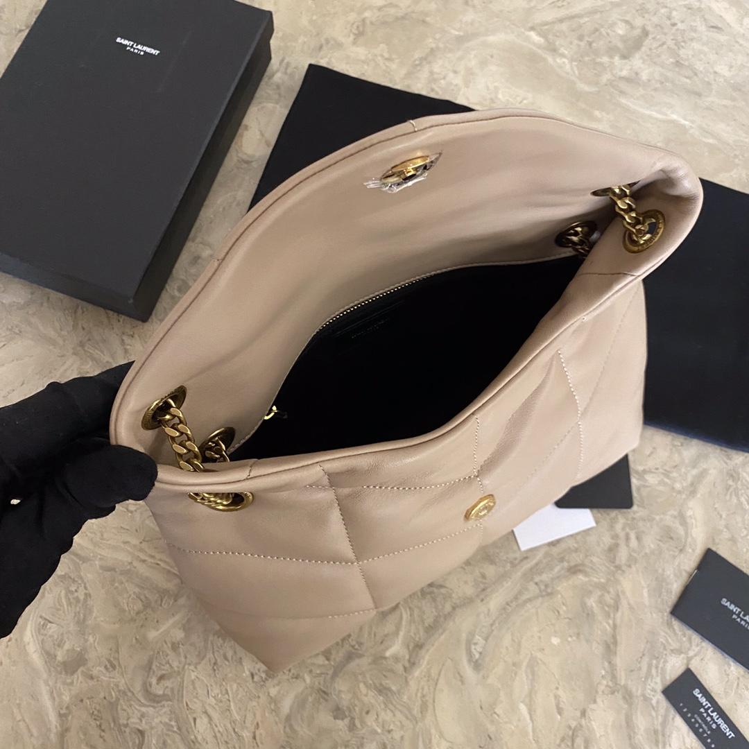 Saint Laurent Puffer Small In Nappa Leather - DopestKickz