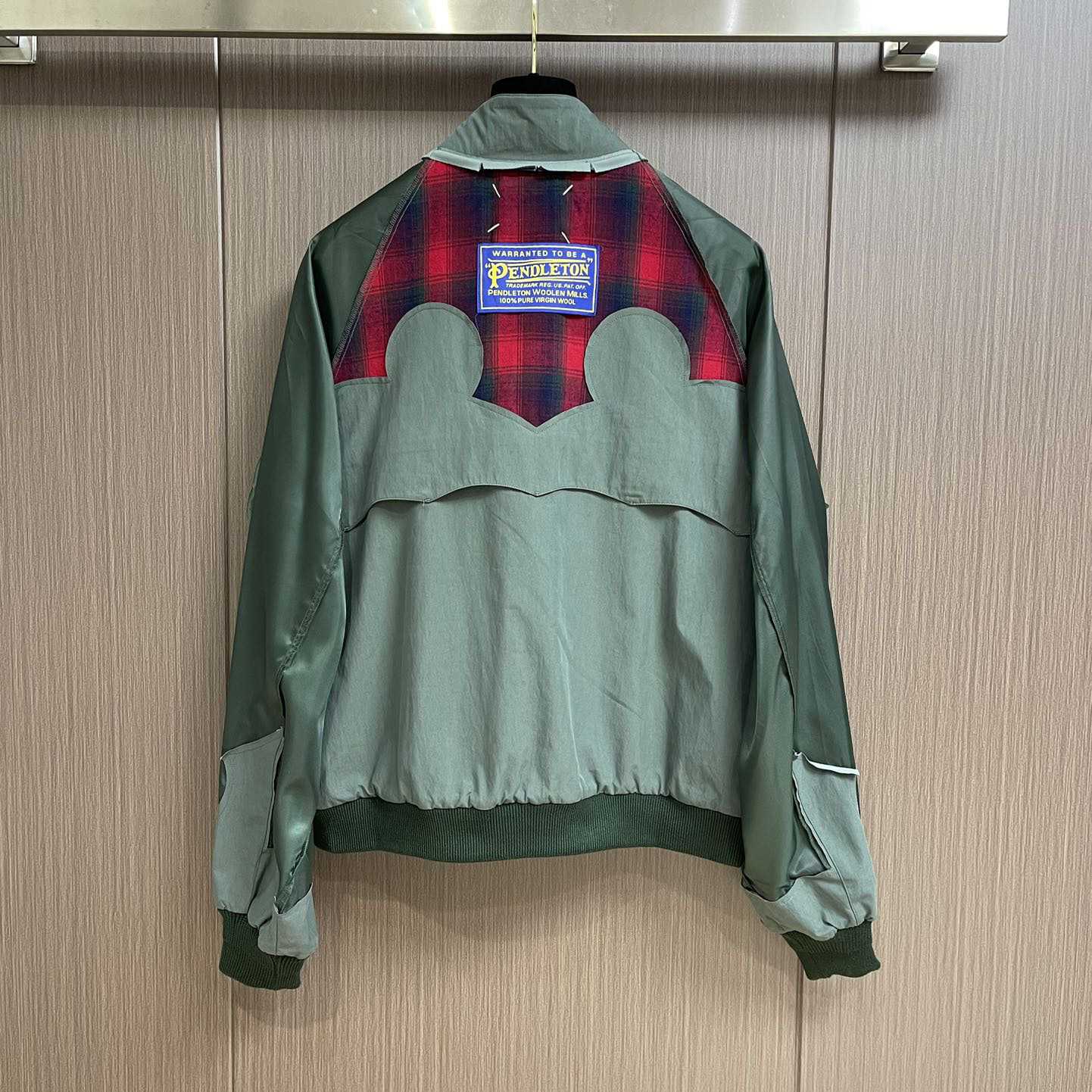 Maison Margiela Panelled Bomber Jacket - DopestKickz