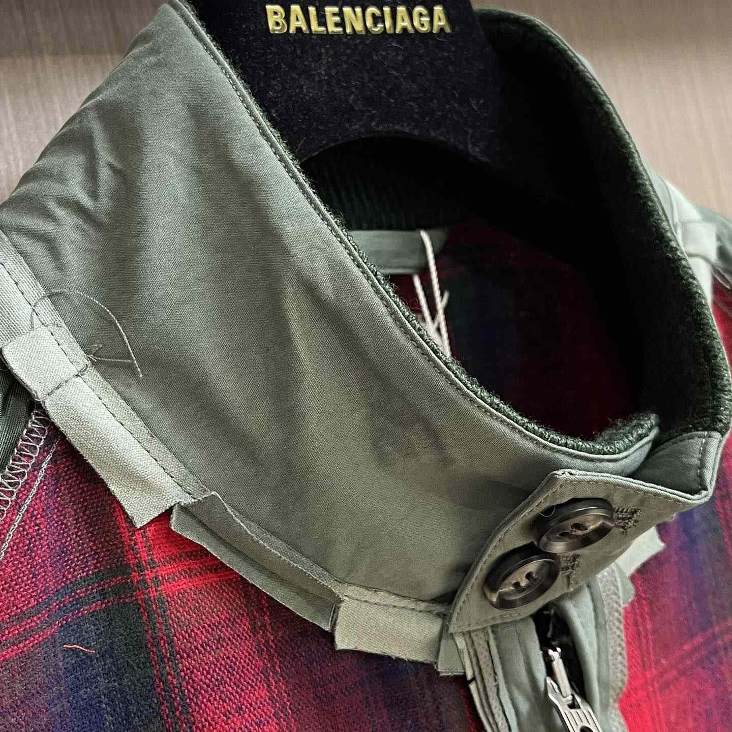 Maison Margiela Panelled Bomber Jacket - DopestKickz