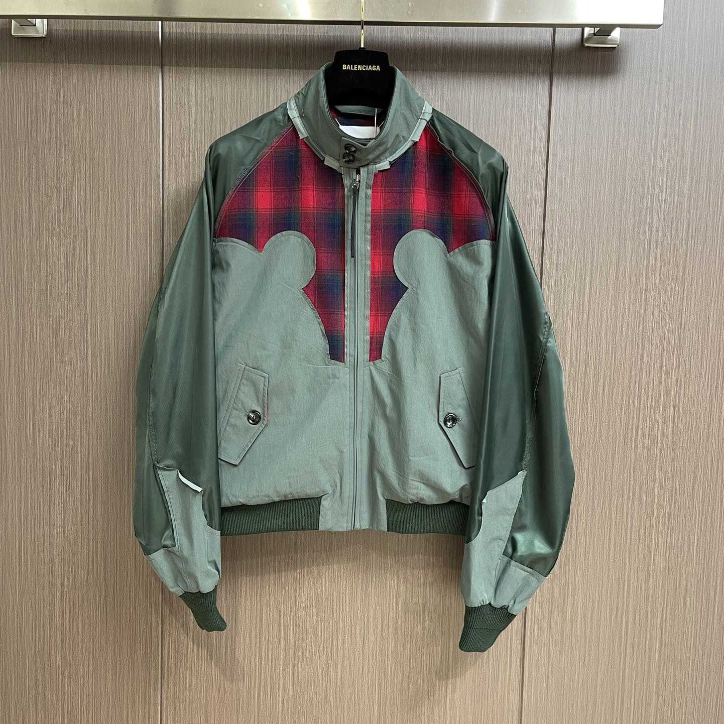 Maison Margiela Panelled Bomber Jacket - DopestKickz