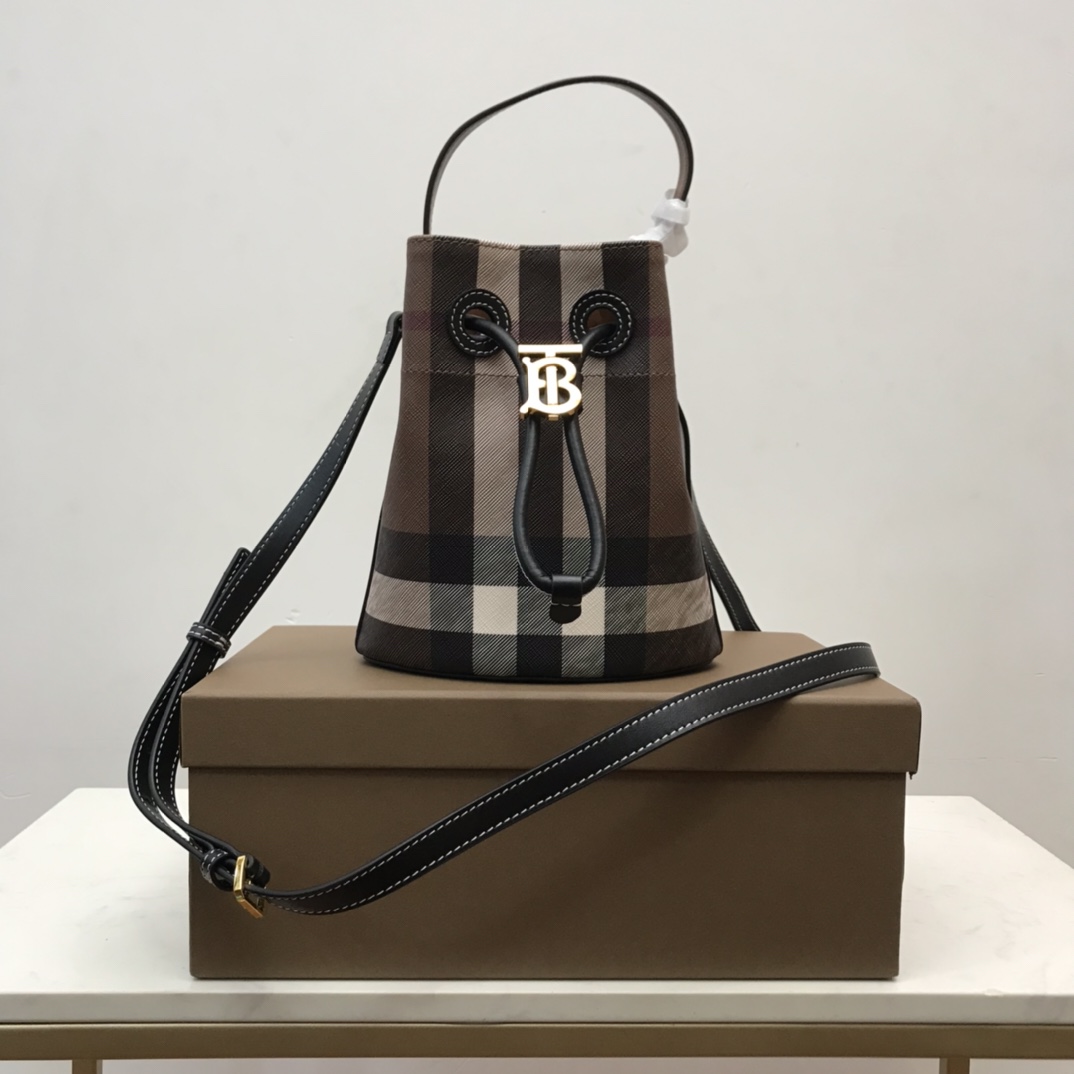 Burberry Mini TB Bucket Bag - DopestKickz