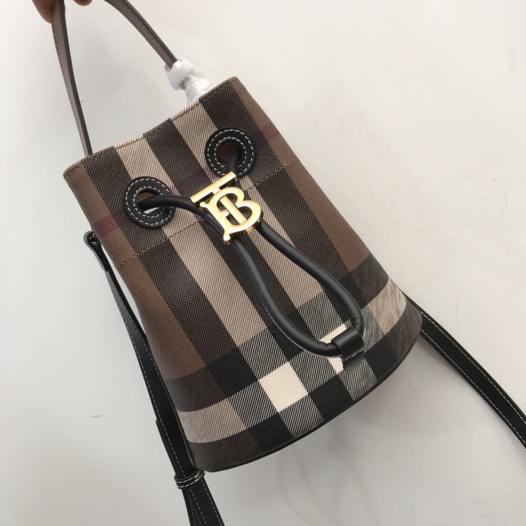 Burberry Mini TB Bucket Bag - DopestKickz
