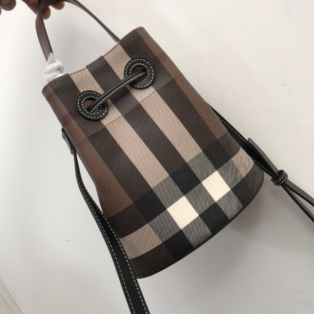 Burberry Mini TB Bucket Bag - DopestKickz