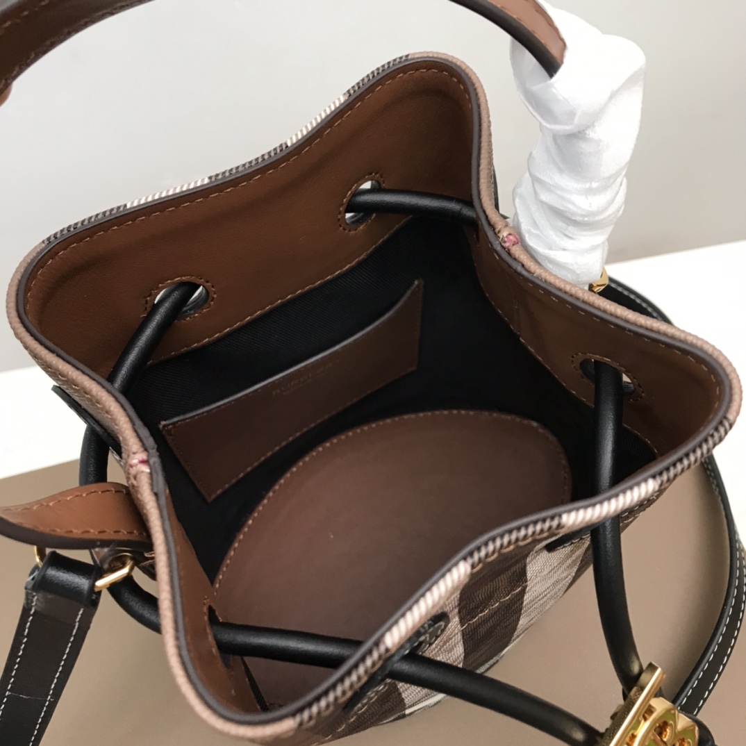 Burberry Mini TB Bucket Bag - DopestKickz