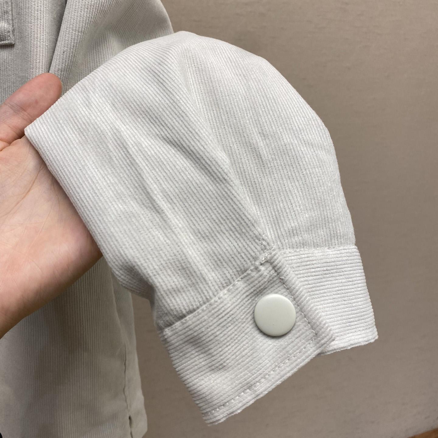 Prada Pinwale Corduroy Shirt - DopestKickz