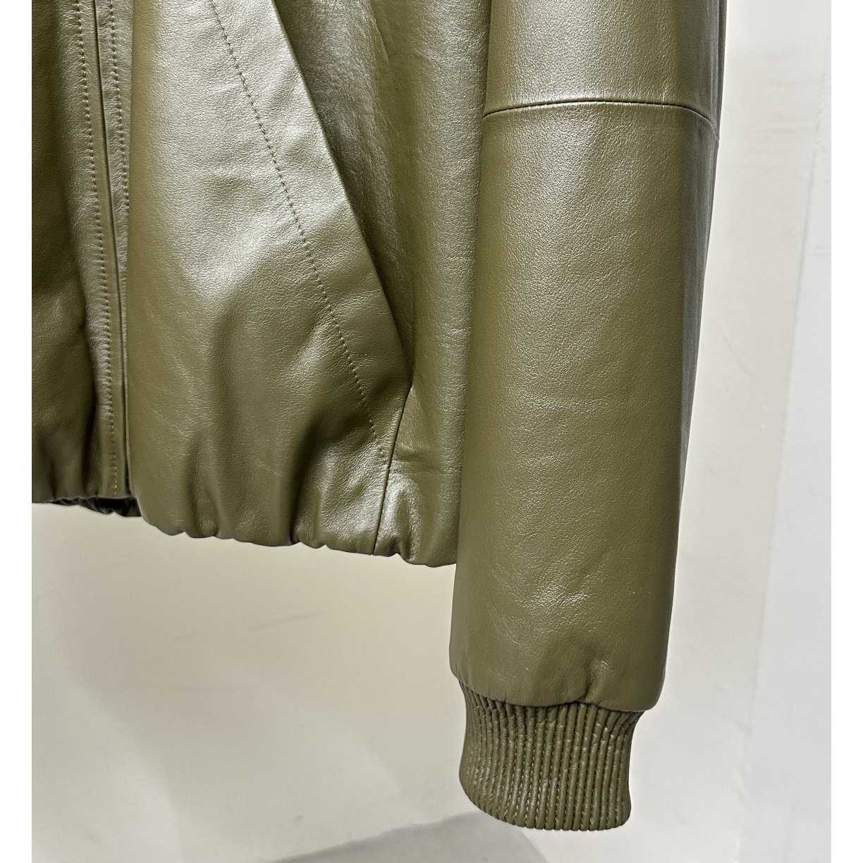 Loewe Zip-up Padded Hoodie In Nappa Lambskin - DopestKickz