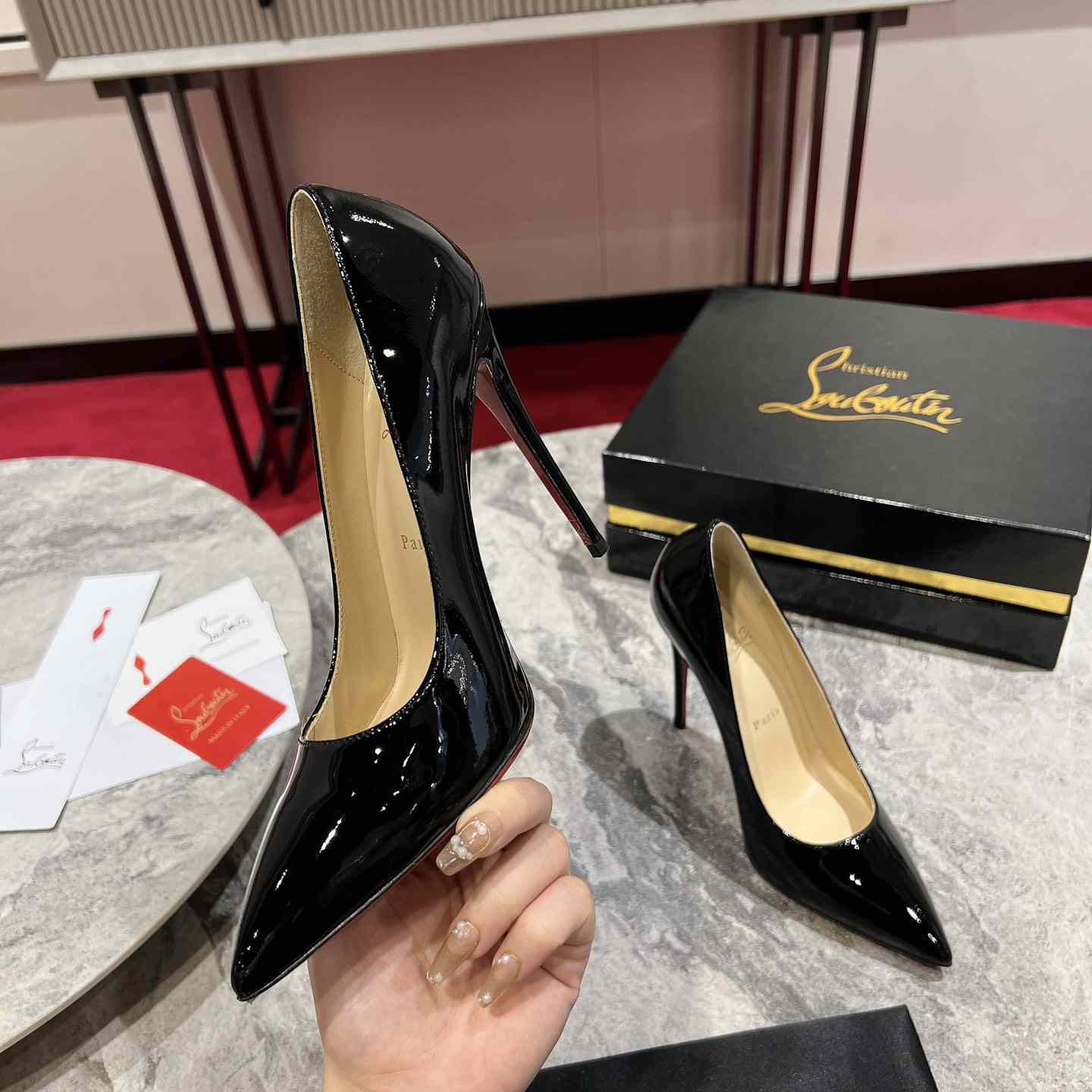 Christian Louboutin 100mm Pumps - DopestKickz