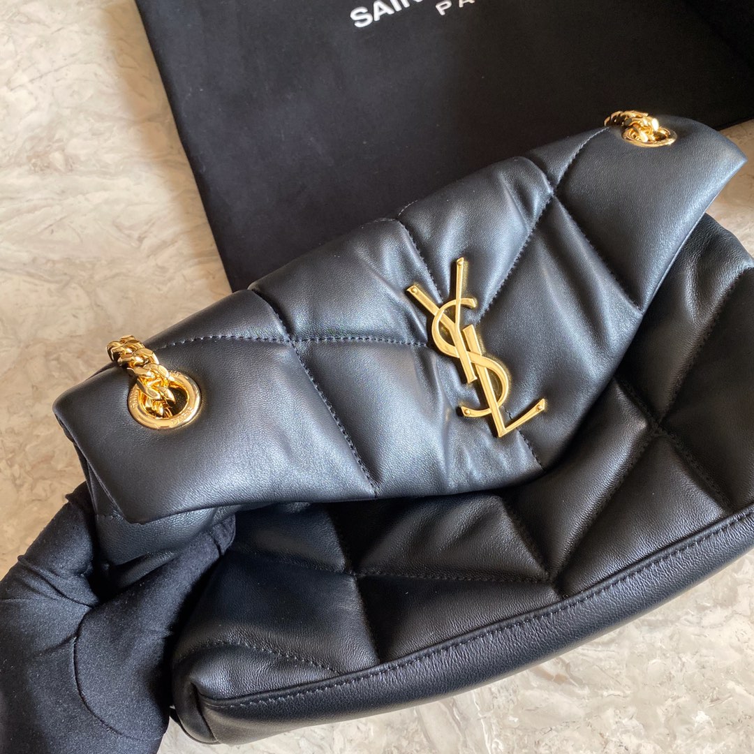Saint Laurent Puffer Small In Nappa Leather - DopestKickz