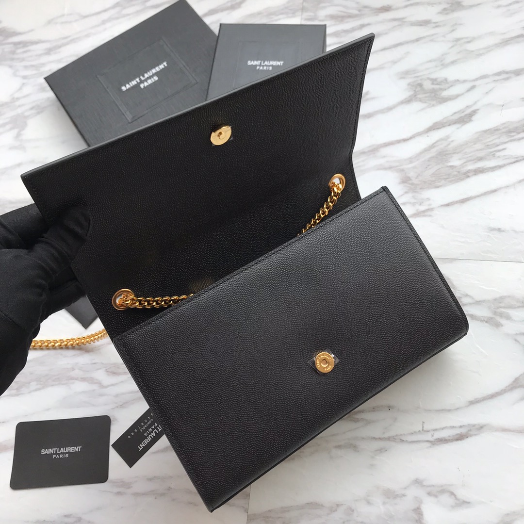Saint Laurent Kate Medium Leather Shoulder Bag (24*14.5*5.5cm) - DopestKickz