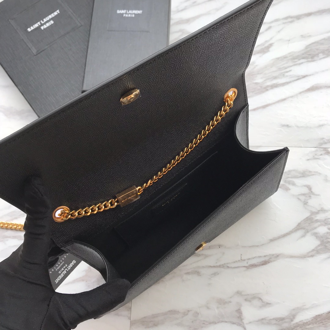 Saint Laurent Kate Medium Leather Shoulder Bag (24*14.5*5.5cm) - DopestKickz