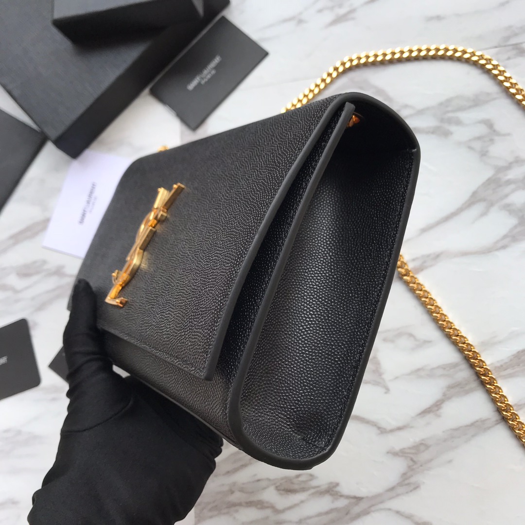 Saint Laurent Kate Medium Leather Shoulder Bag (24*14.5*5.5cm) - DopestKickz