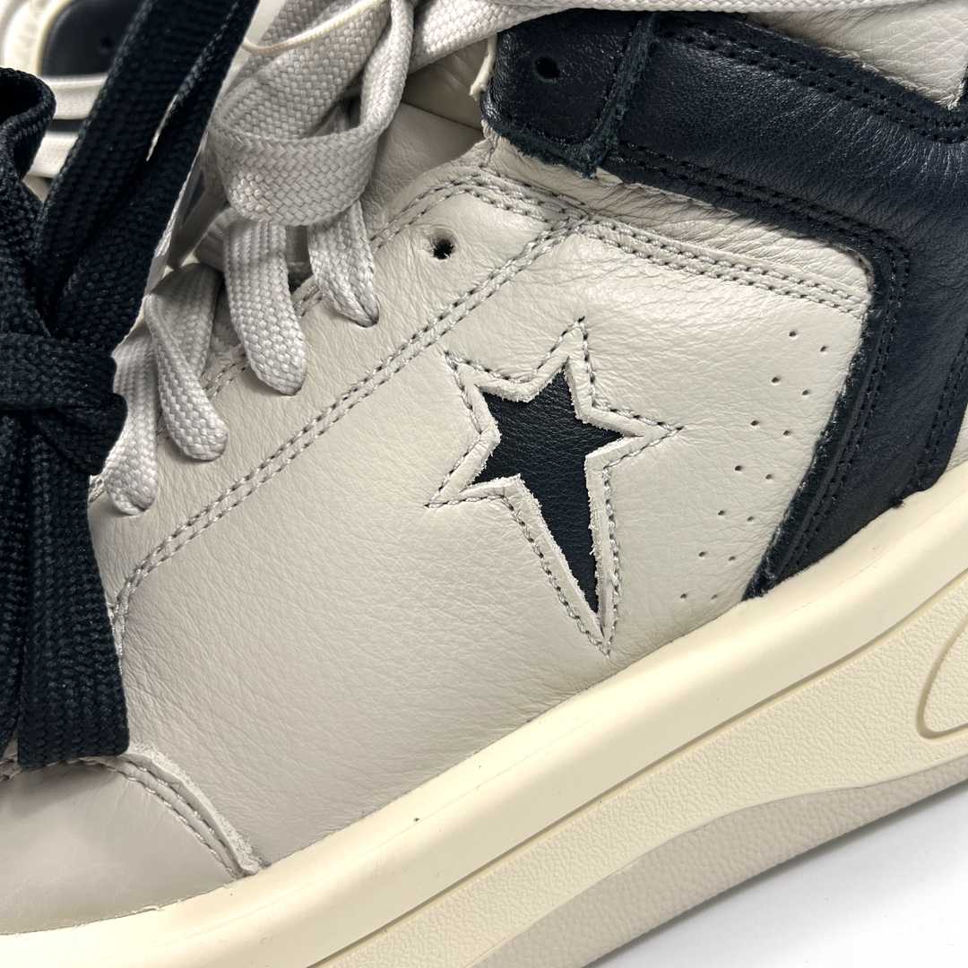 Rick Owens Drkshdw x Converse TurboWPN Leather Sneakers - DopestKickz