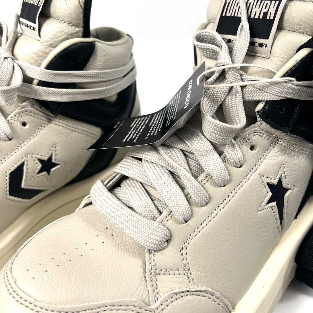 Rick Owens Drkshdw x Converse TurboWPN Leather Sneakers - DopestKickz