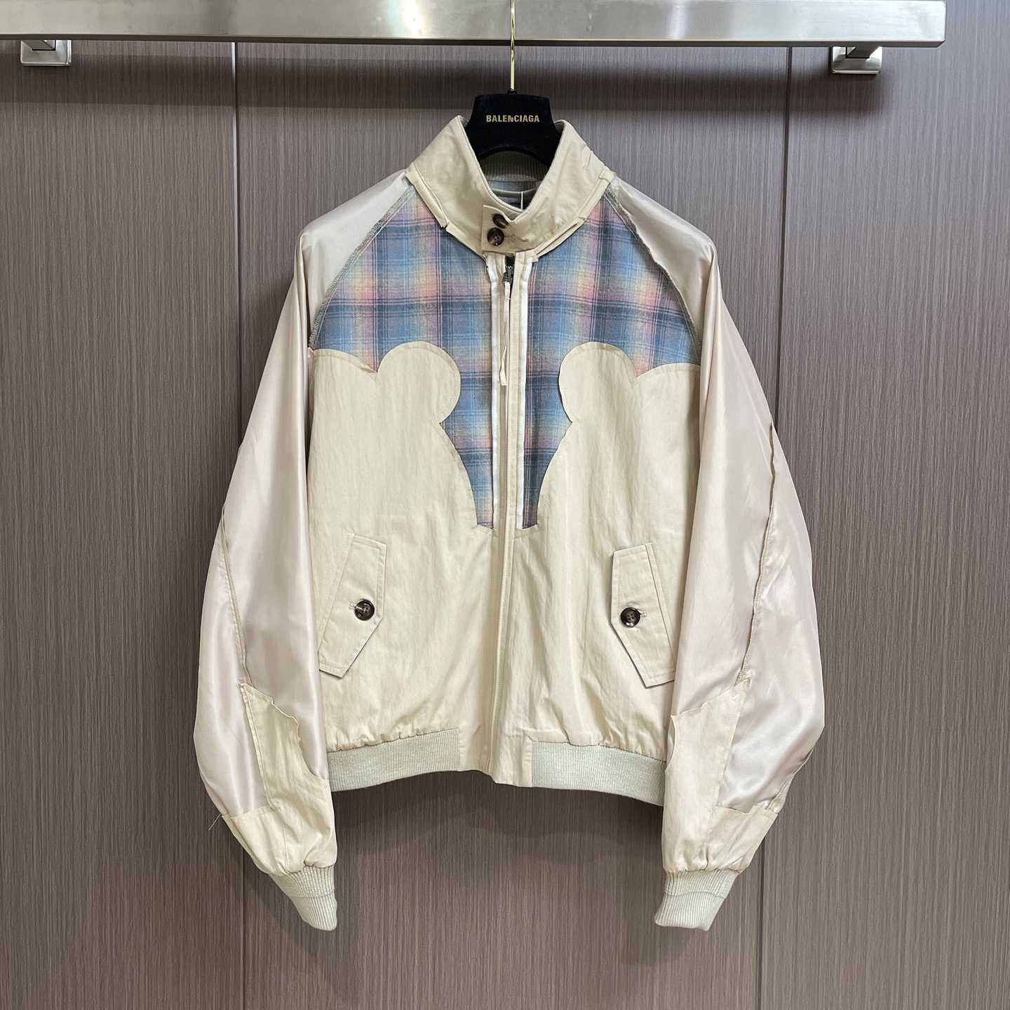 Maison Margiela Panelled Bomber Jacket - DopestKickz